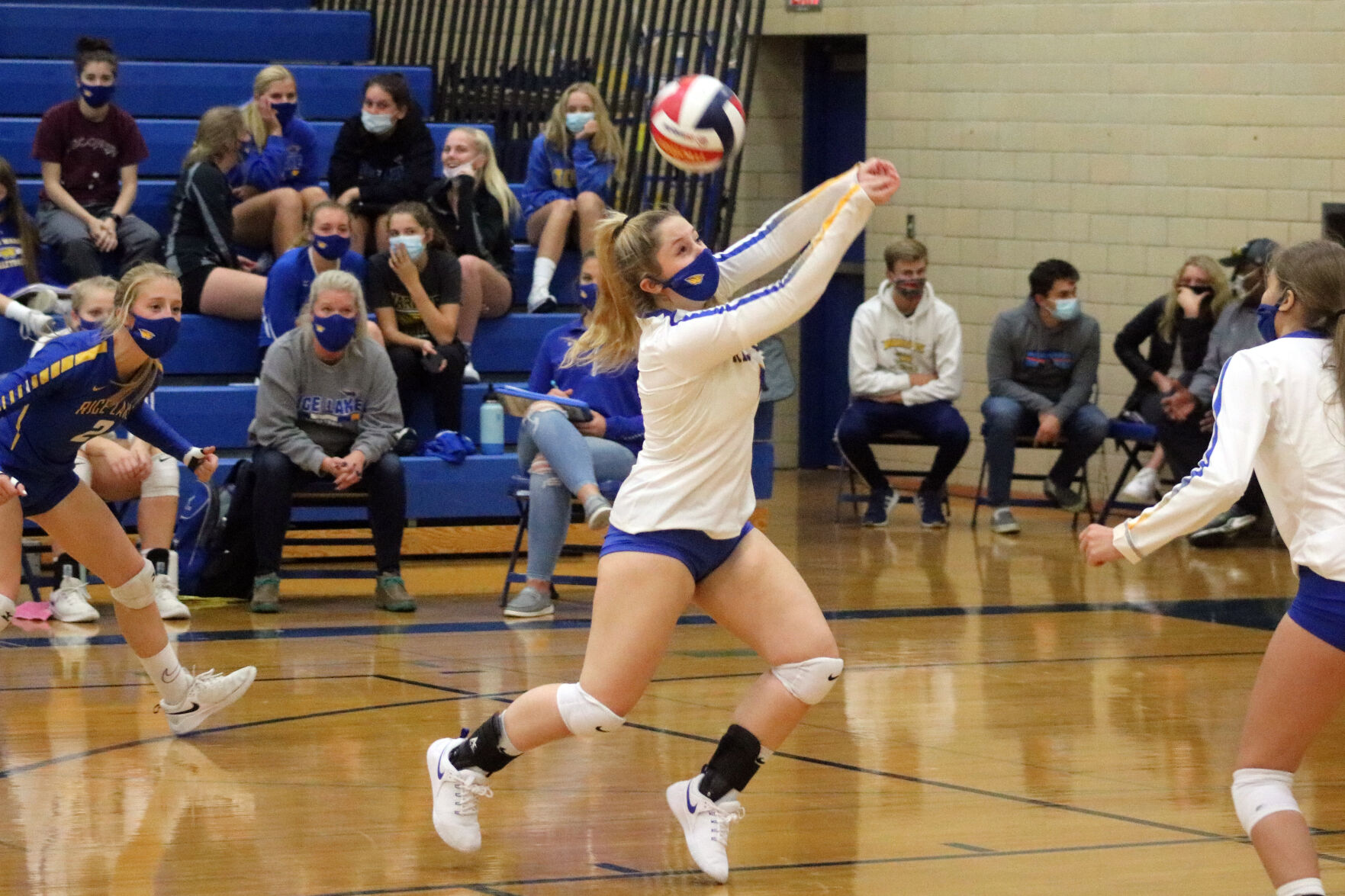 Rice Lake volleyball vs. Hudson 10-5-20